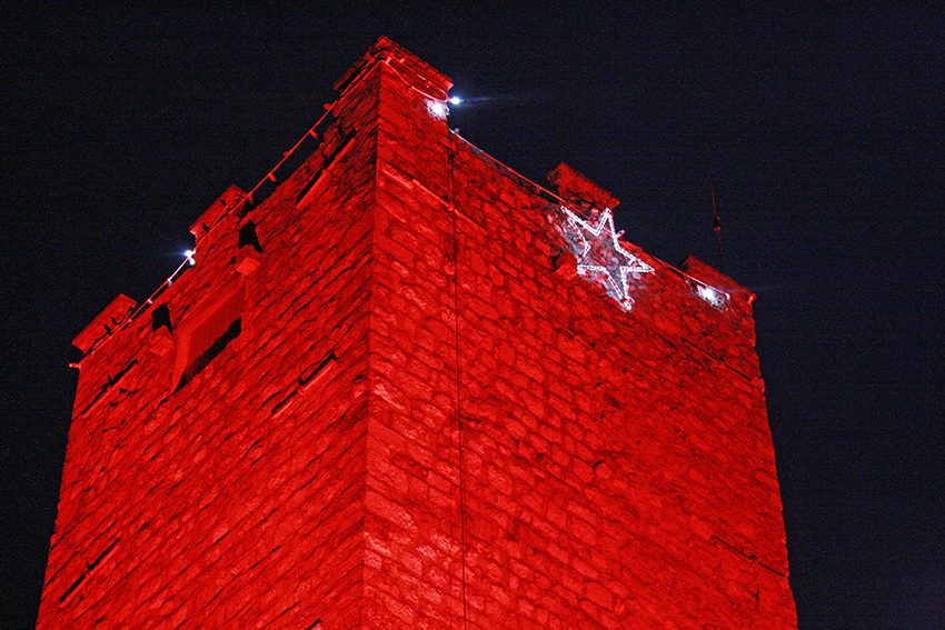 Château illuminé