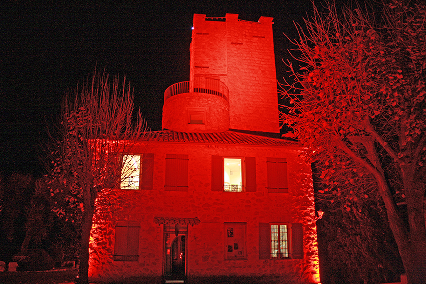 Château illuminé