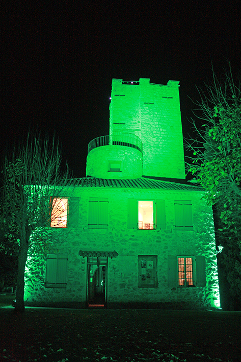 Château illuminé
