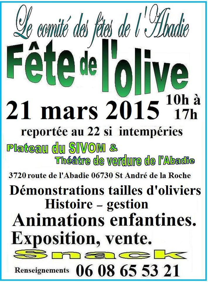 Fête de l'Olive