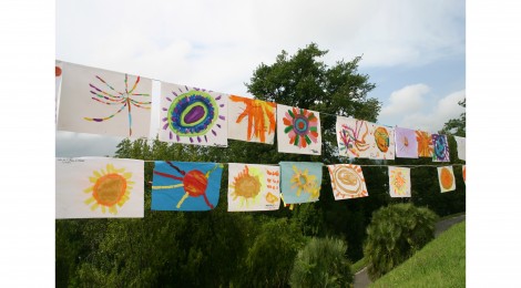 Etendage à Pau en 2014. (Photo Nicole Sher).