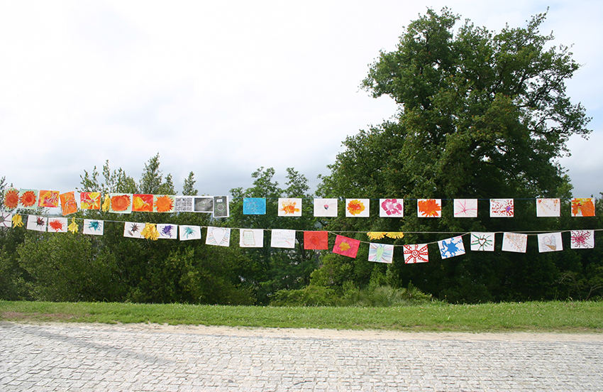 Etendage à Pau en 2014. (Photo Nicole Sher).
