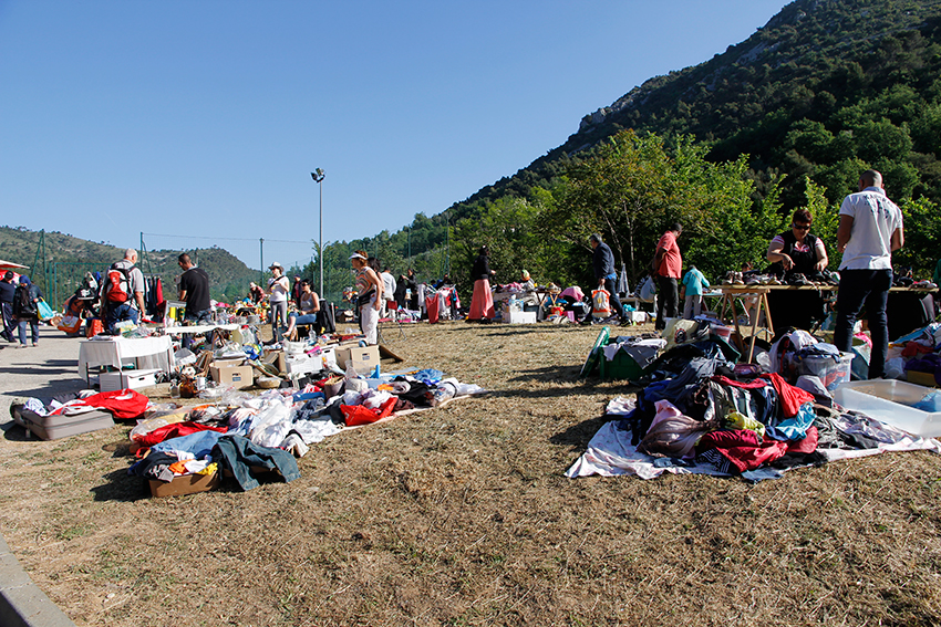 Vide-grenier à Brocarel