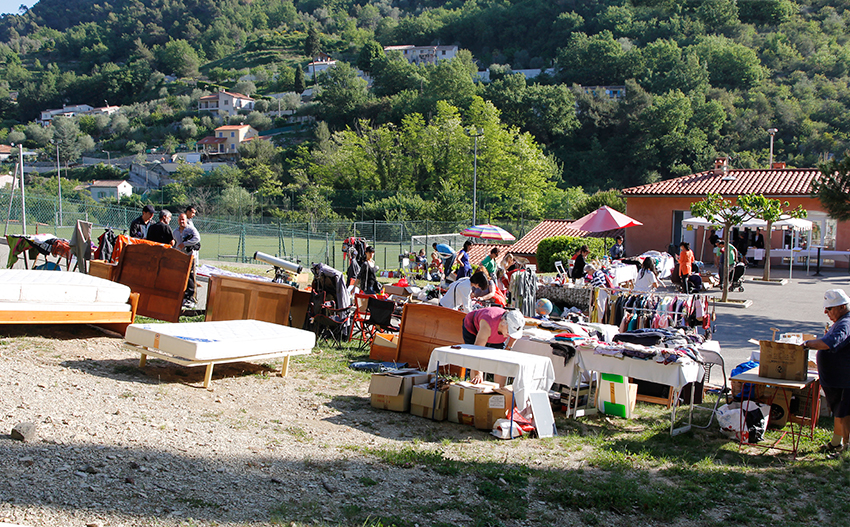 Vide-grenier à Brocarel
