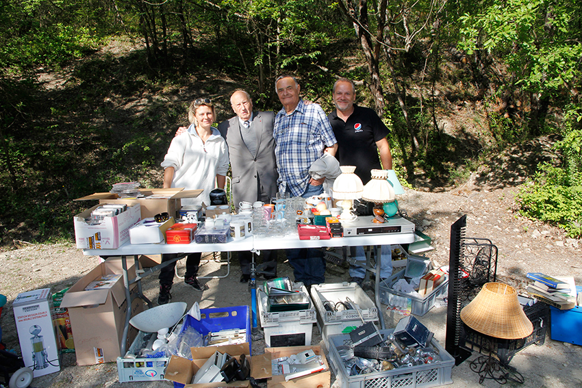Vide-grenier à Brocarel