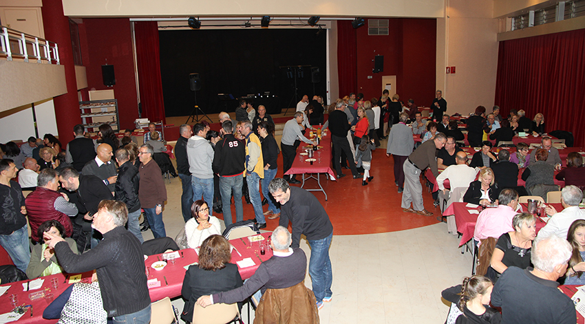 Foot et beaujolais