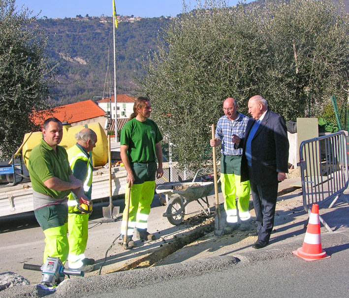 Travaux d'arrosage