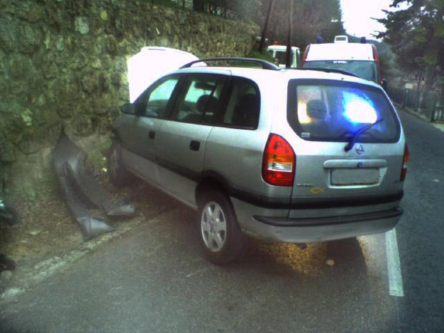 accident rte de Châteauneuf