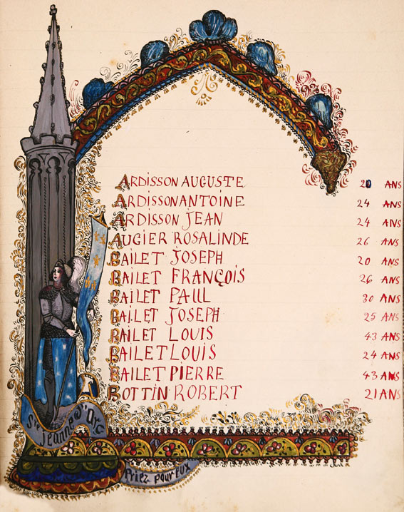 Livre d'or 1914-1918