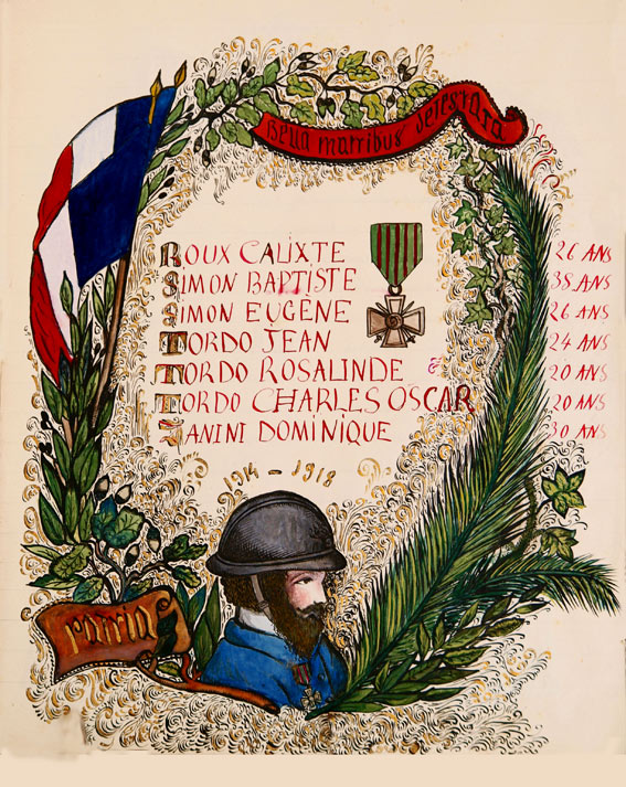 Livre d'or 1914-1918
