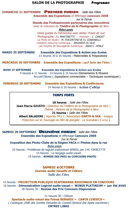 Salon de la photographie