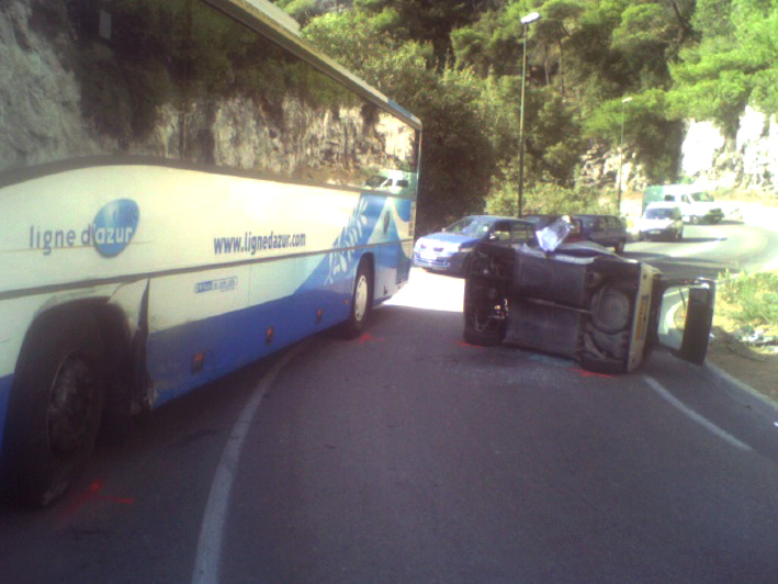 Accident pont du Tinon