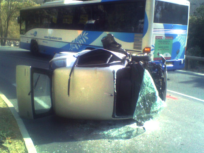 Accident pont du Tinon