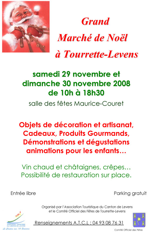 affiche Marché de Noel