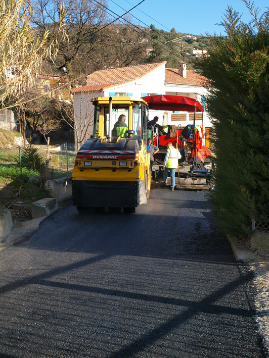 Travaux au Frogier supérieur