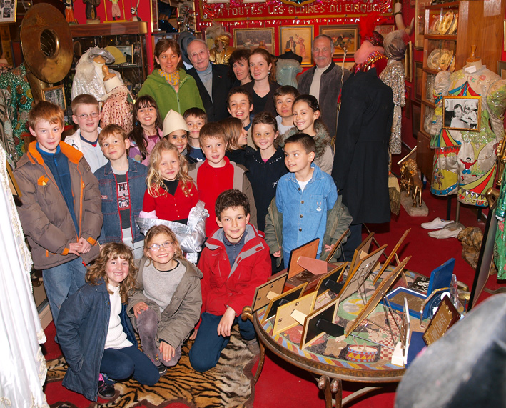 L'école des Moulins au musée