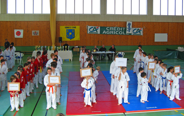 Karaté participants