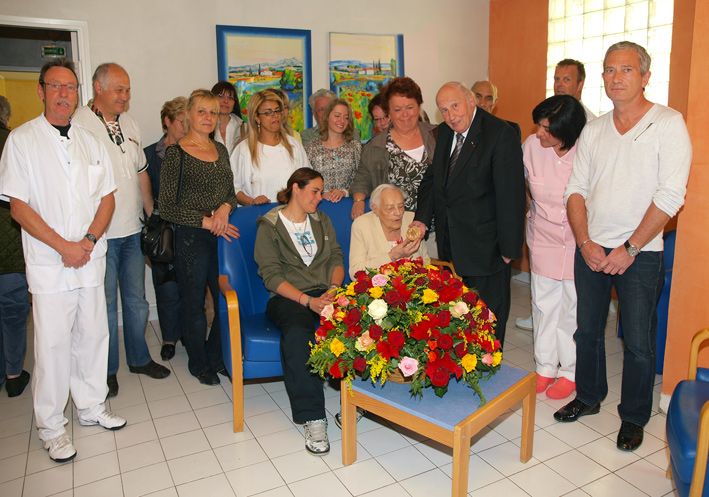 Centenaire Ghislaine Fonteneau