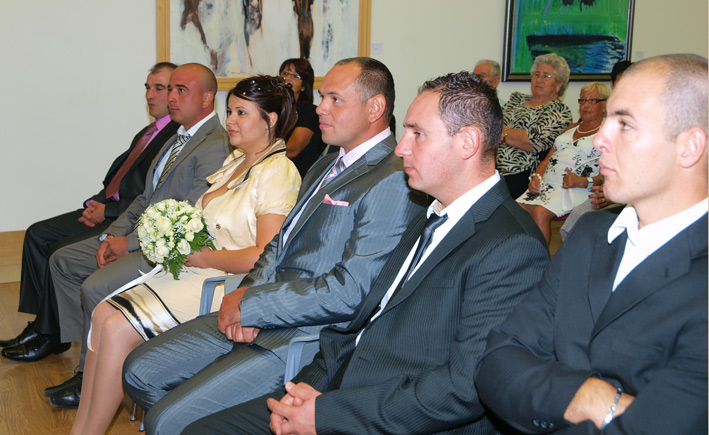Mariage Bensa-Martin