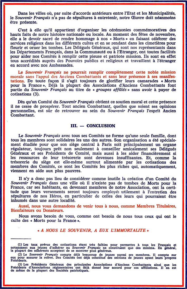 Souvenir français
