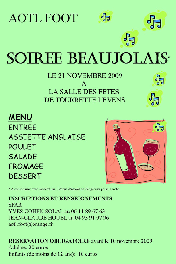 Foot beaujolais