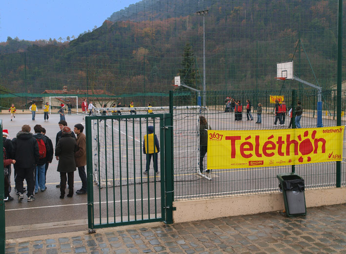 Téléthon du collège