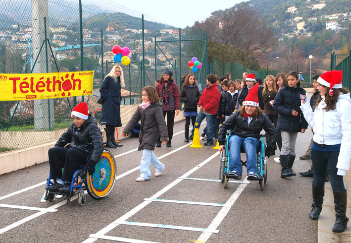 Téléthon du collège