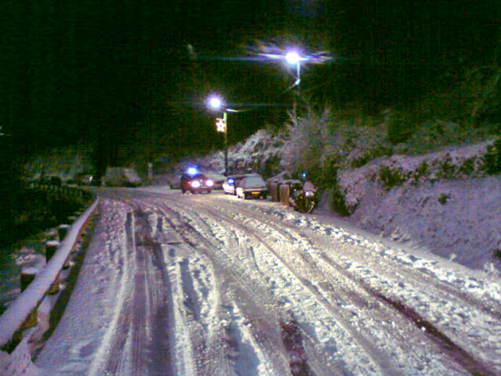 Pompiers et neige